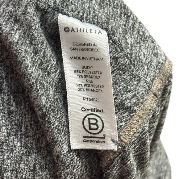 Athleta Barre Cinch Pants Gray Leggings - Picture 5 of 7